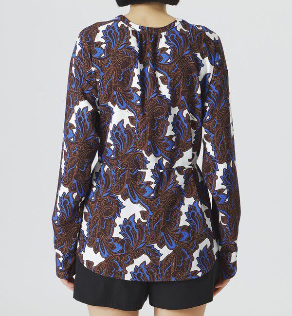  「【UVカット/すぐ乾く】リゾートプリントシャツ」|シャツ・ブラウス|