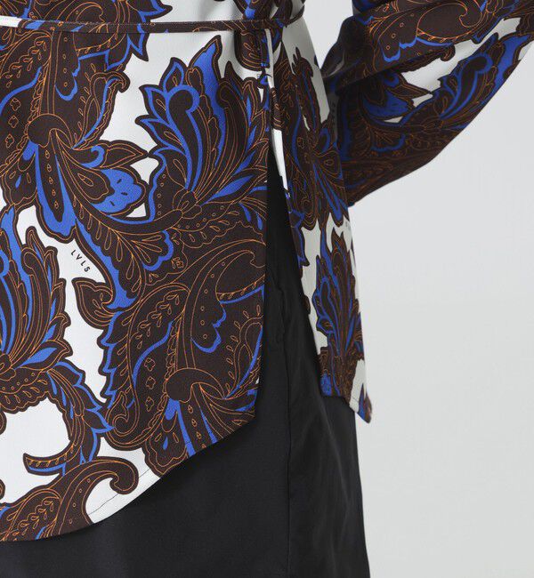  「【UVカット/すぐ乾く】リゾートプリントシャツ」|シャツ・ブラウス|