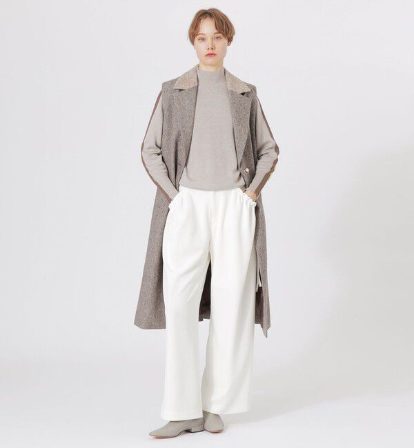  「ウールロングジレ」|ベスト・ジレ|