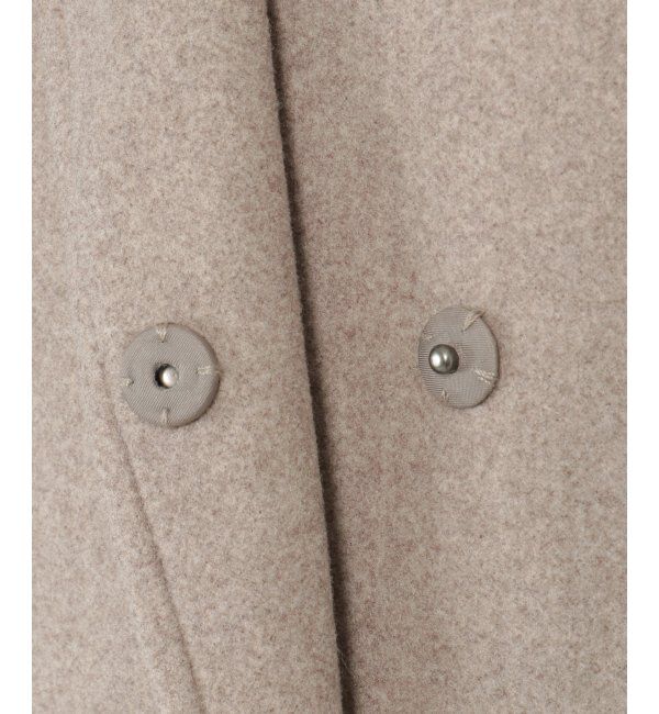 IKKA LOUNGE「ウールライクサッシュ付きテーラーコート」|その他|