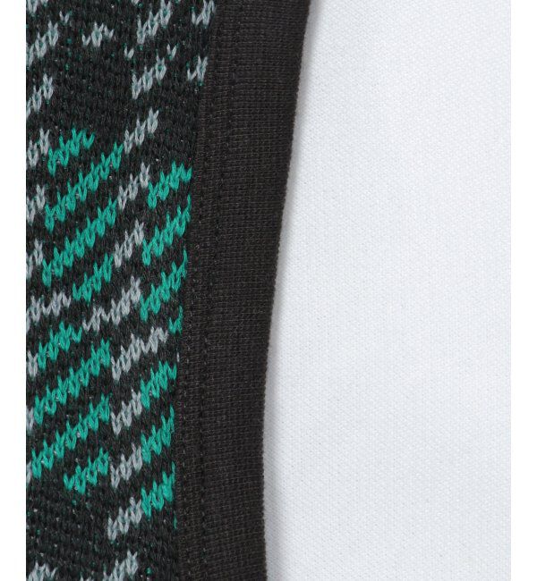 ikka kids「チェックニットベストフェイクトレーナー（120~160cm）」|Tシャツ・カットソー|