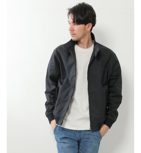 ikka「TCハリントンジャケット」|ブルゾン・スタジャン|ブラック