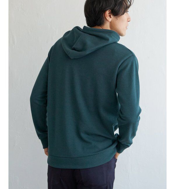 ikka「ブロックスジャガードパーカー」|パーカー|