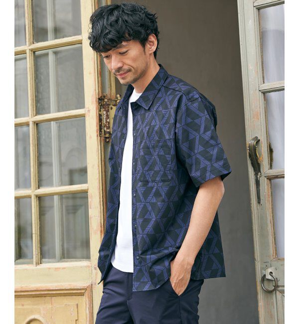 ikka「【吸水速乾】GOKU 楽 AIR レギュラーシャツ」|シャツ・ブラウス|