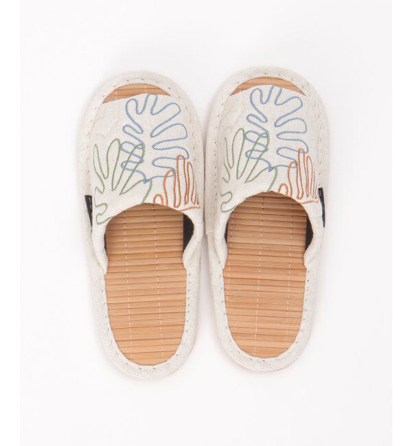 TOKYO DESIGN CHANNEL「絵画刺繍マティススリッパ」|ルームシューズ|