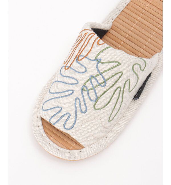 TOKYO DESIGN CHANNEL「絵画刺繍マティススリッパ」|ルームシューズ|