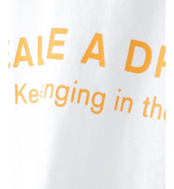 ikka kids「縦ロゴプリントロングTシャツ（120~160cm）」|Tシャツ・カットソー|