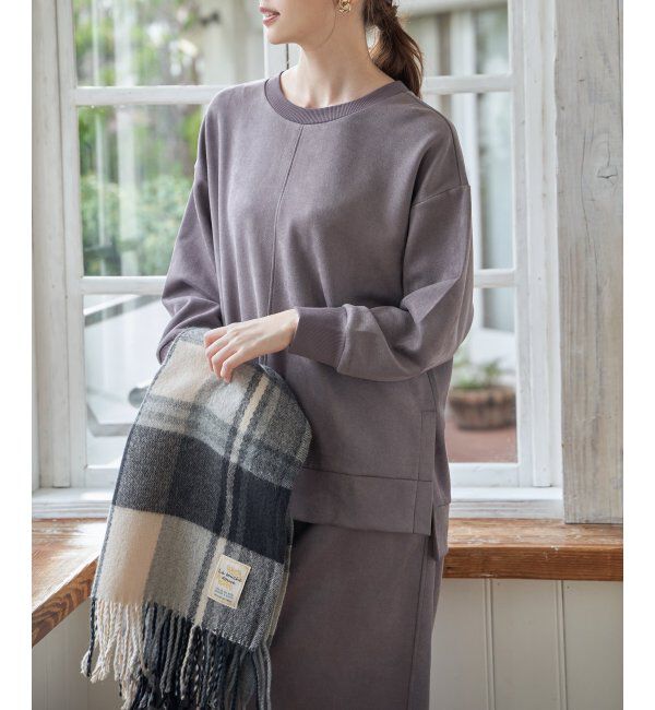 ikka「ウォッシャブルマルチチェックマフラー」|マフラー|