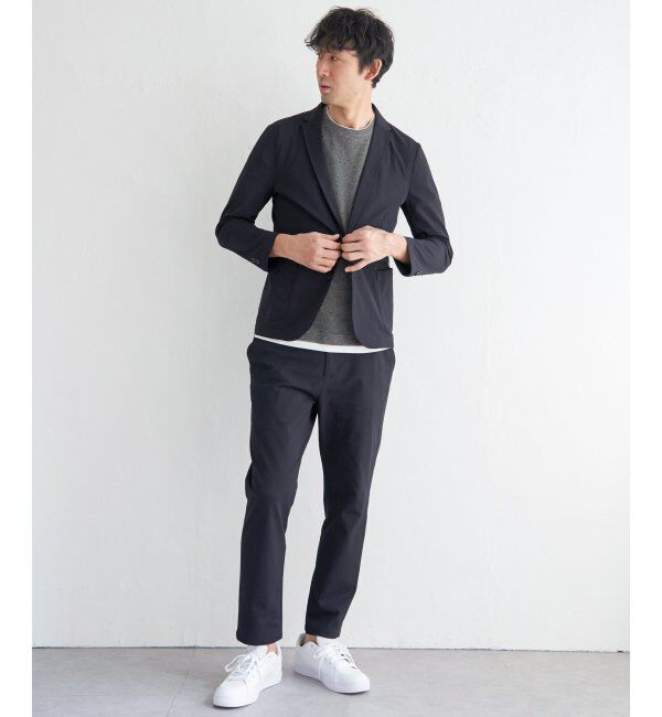 IKKA LOUNGE「【雑誌MonoMax4月号掲載】GOKUラクワークソッカンカノコJKT」|テーラードジャケット|