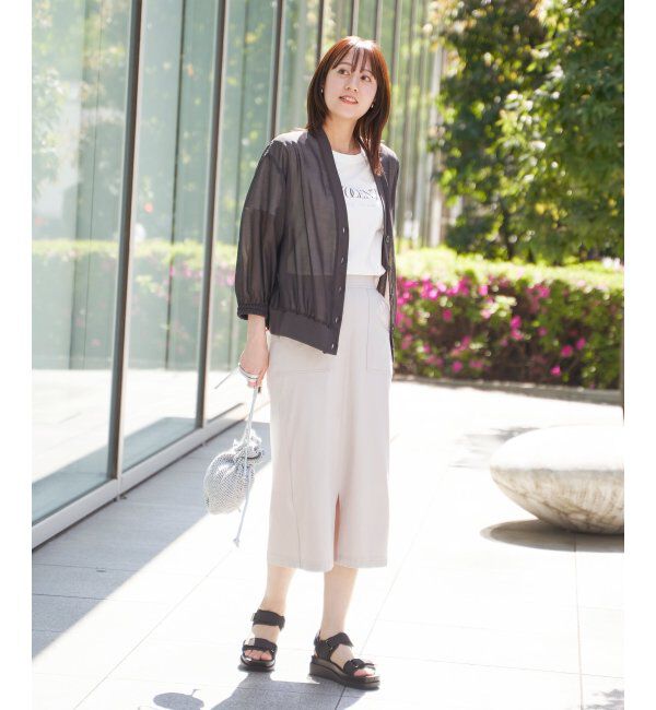 ikka「シアーカーデブルゾン」|ブルゾン・スタジャン|