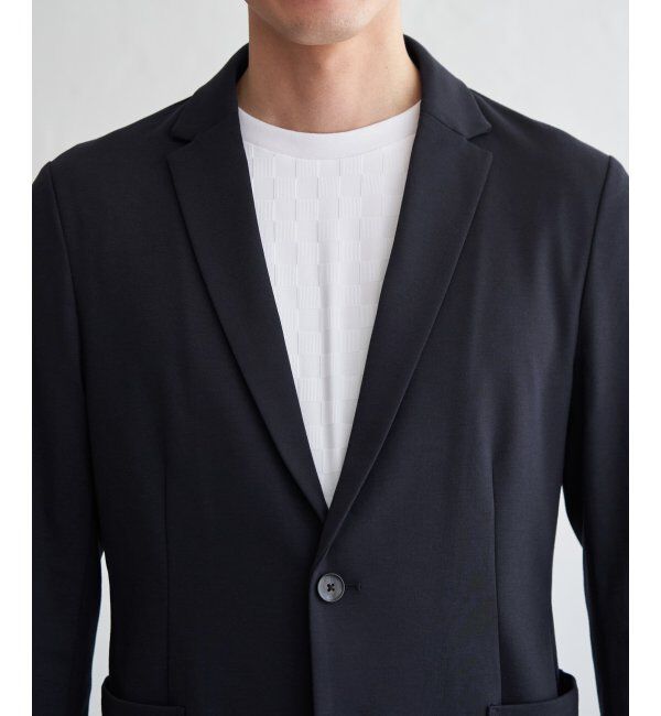 IKKA LOUNGE「GOKU楽ワークTRポンチジャケット」|テーラードジャケット|