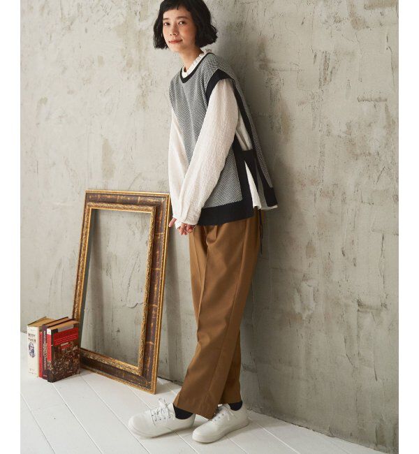 Lbc with Life「タックテーパードパンツ」|その他|