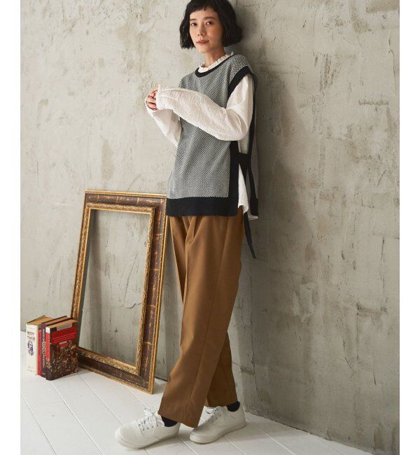 Lbc with Life「タックテーパードパンツ」|その他|