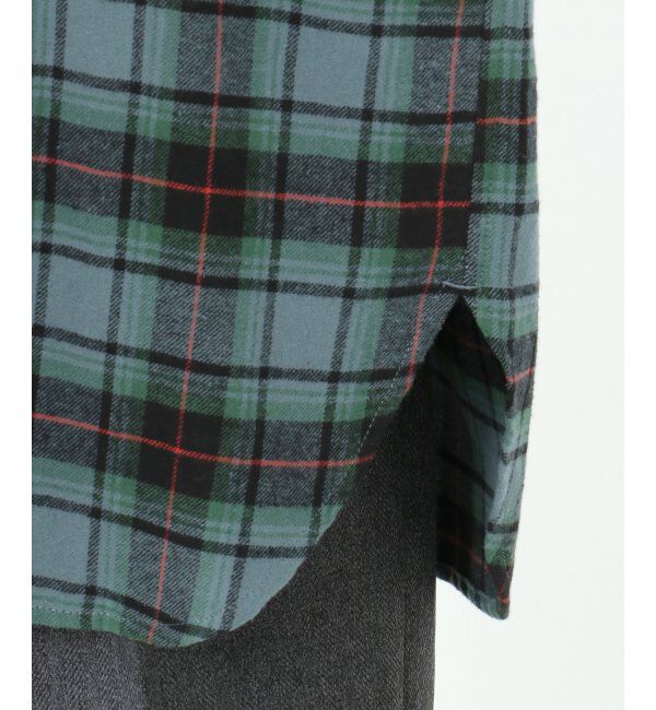 Lbc with Life「配色ボタンチェックネルシャツ」|シャツ・ブラウス|