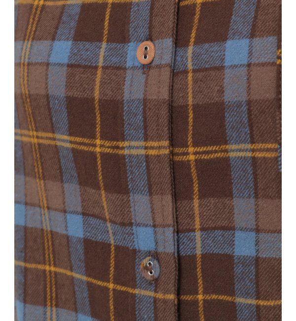 Lbc with Life「配色ボタンチェックネルシャツ」|シャツ・ブラウス|