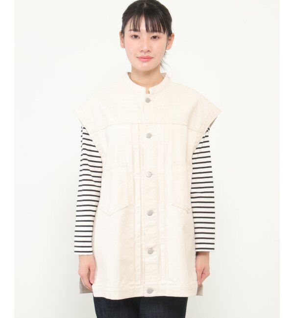 Lbc with Life「LBC スリーブレスジャケット」|ブルゾン・スタジャン|