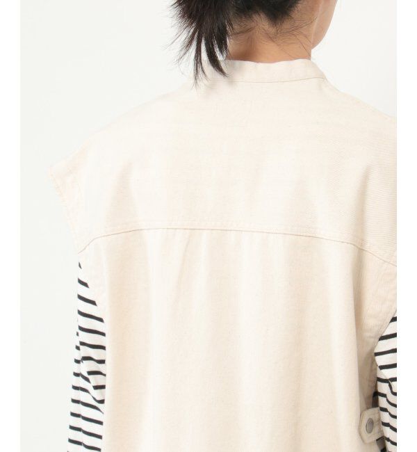 Lbc with Life「LBC スリーブレスジャケット」|ブルゾン・スタジャン|