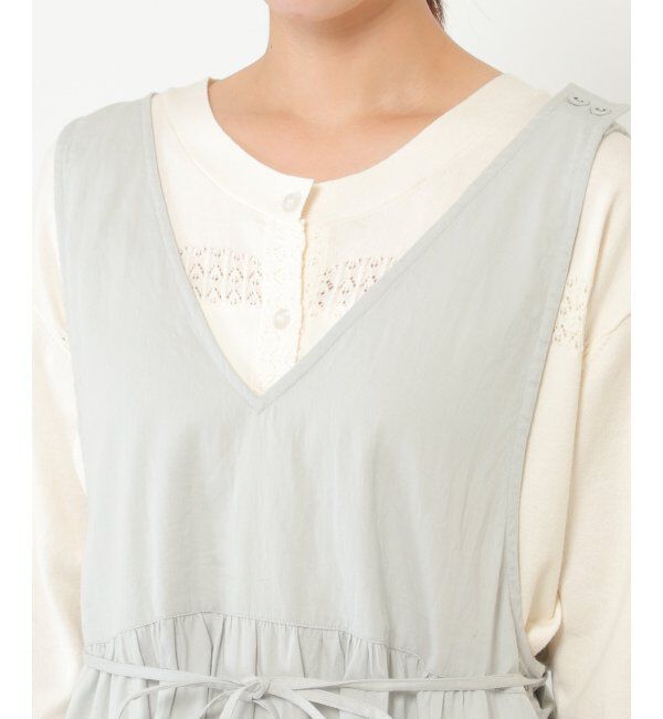 Lbc with Life「コットンツイルワンピースエプロン」|食器・キッチングッズ|