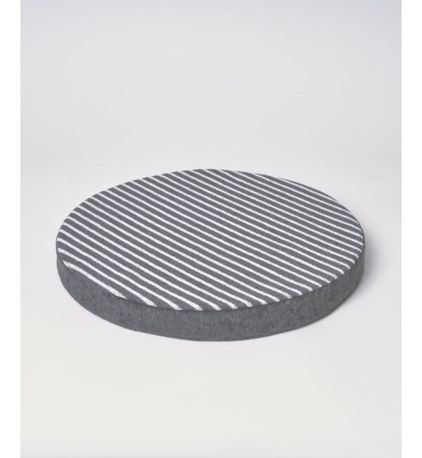 Lbc with Life「ラウンドシートクッション H4cm ボーダー無地」|クッション・クッションカバー|