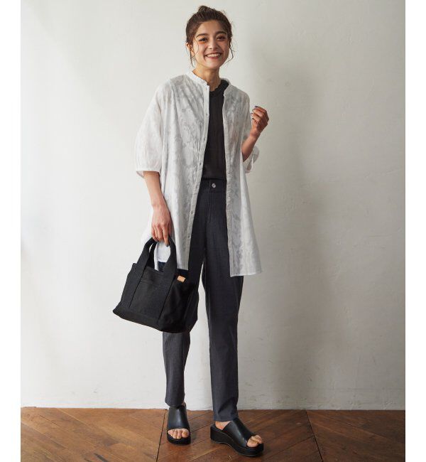 Lbc with Life「キャンバス仕切りミニトートバッグ」|その他|