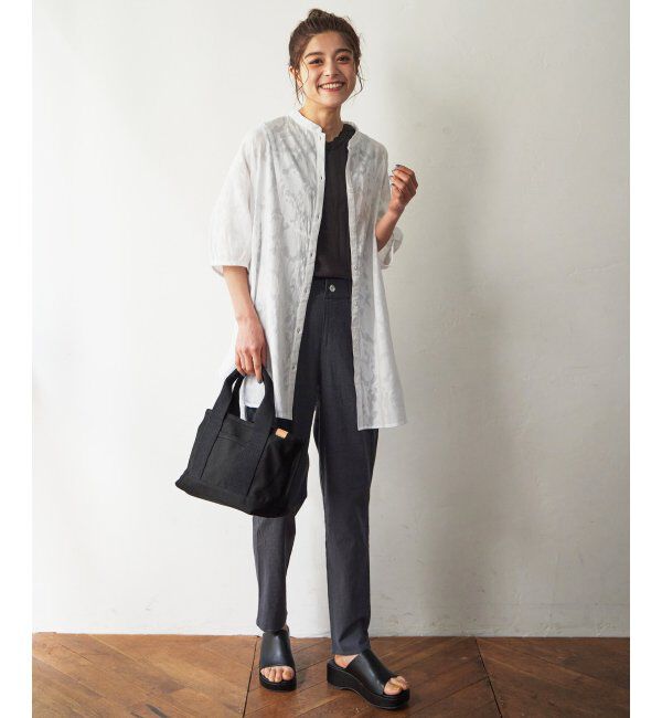 Lbc with Life「キャンバス仕切りミニトートバッグ」|その他|