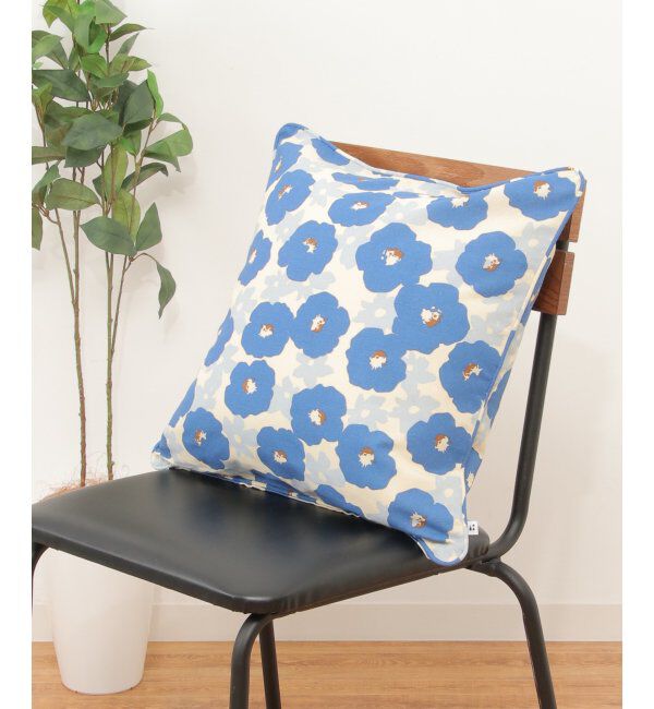 Lbc with Life「フラワー柄クッションカバー」|クッション・クッションカバー|