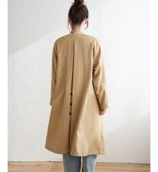 Lbc with Life「ノーカラーガンパッチゆるコート」|その他|