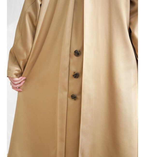 Lbc with Life「ノーカラーガンパッチゆるコート」|その他|