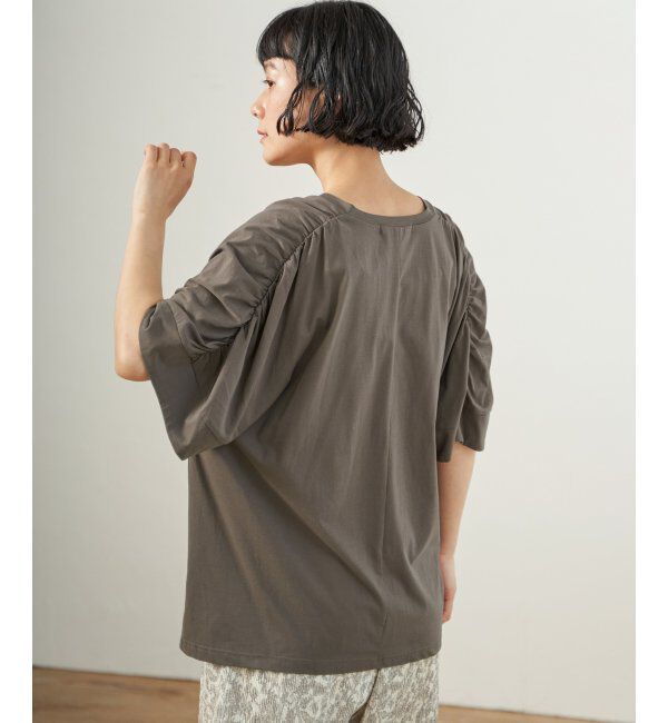 Lbc with Life「シルケットバックギャザープルオーバー」|その他|