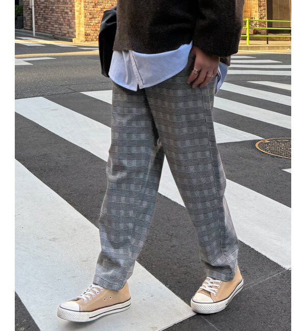 Lbc with Life「らくぬくシェフパンツ」|その他|チェック