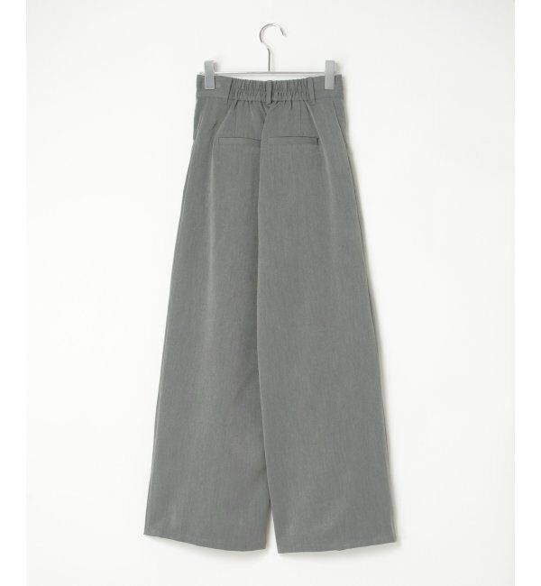 VENCE share style「エステルツイル2タックパンツ」|デニム|