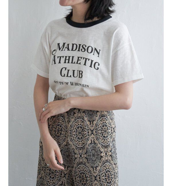 VENCE share style「MADISONリンガーT」|Tシャツ・カットソー|