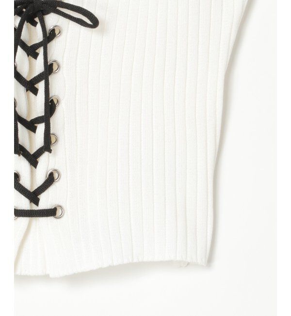 VENCE share style「レースアップキャミソール」|タンクトップ|