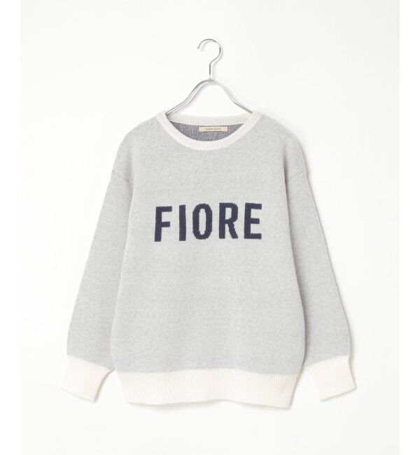 VENCE share style「FIOREロゴジャガードニット」|ニット・セーター|