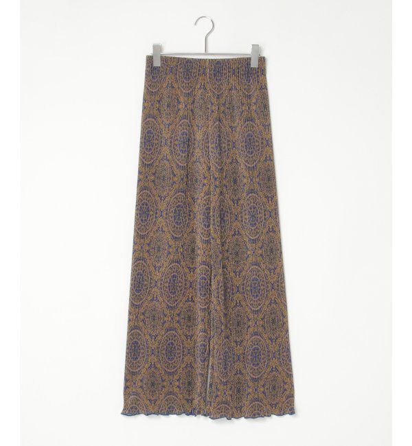 VENCE share style「スムースプリーツパンツ」|デニム|