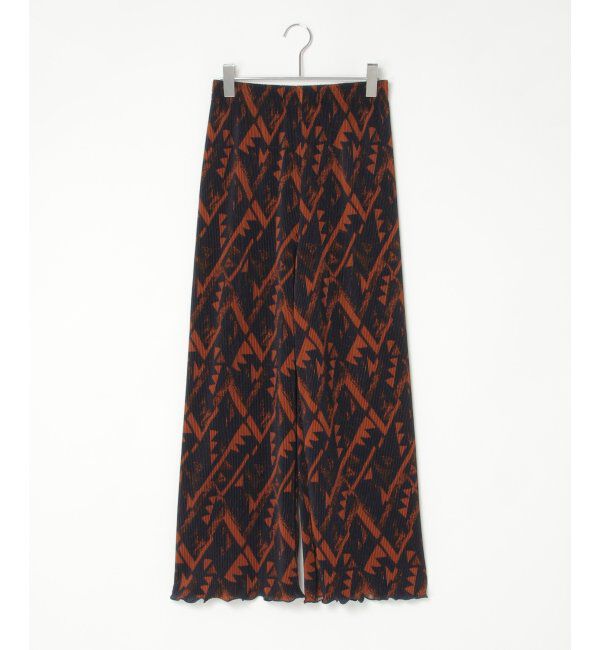 VENCE share style「スムースプリーツパンツ」|デニム|