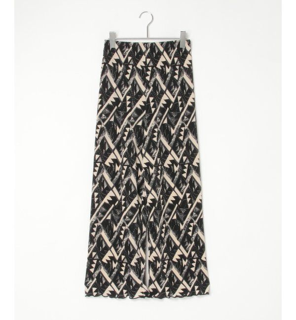 VENCE share style「スムースプリーツパンツ」|デニム|