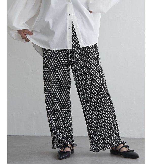 VENCE share style「スムースプリーツパンツ」|デニム|ソノタ2