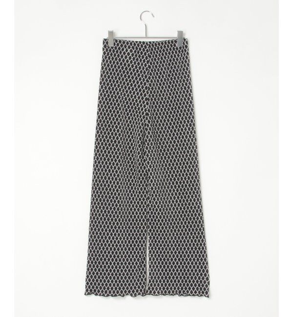 VENCE share style「スムースプリーツパンツ」|デニム|