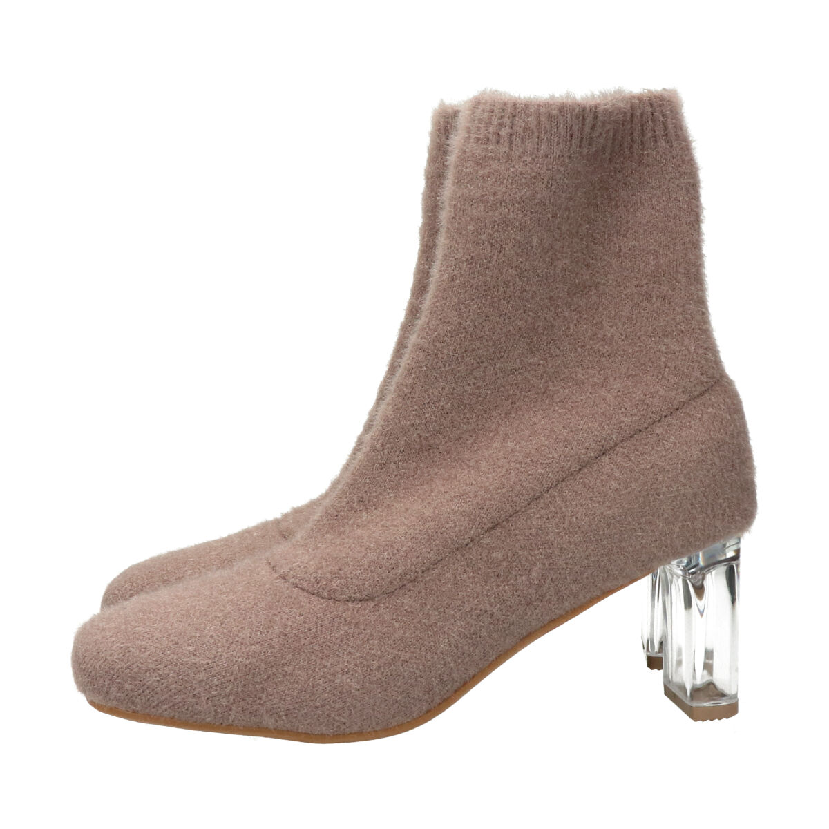 Bridget Birkin「【Bridget Birkin】起毛ストレッチ生地ショートブーツ」|ショートブーツ|