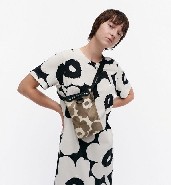 Marimekko「Neat Phone Pocket Unikko ショルダーバッグ」|ショルダー・メッセンジャー|
