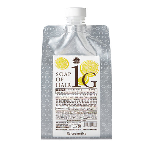 Of cosmetics（オブ・コスメティックス）「ソープ オブ ヘア・1-G　（エコサイズ）」|シャンプー|その他