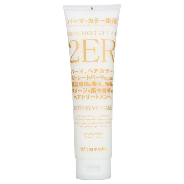 Of cosmetics（オブ・コスメティックス）「オブ・コスメティックトリートメントオブヘア・2-ER 本体/さらさら/ローズマリー (210g)」|洗い流さないトリートメント|その他