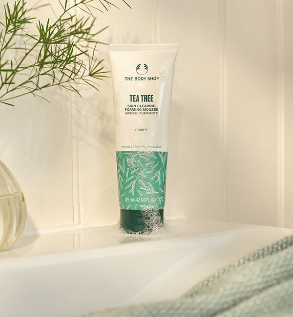 THE BODY SHOP「TT スキンクリアリング フォーミングムース 125mL（香り：ティツリー）」|洗顔料|