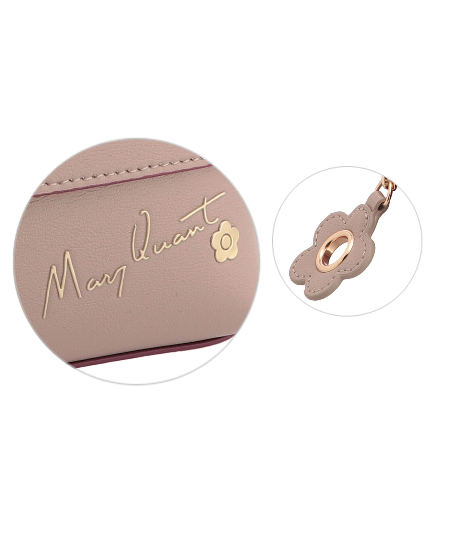 MARY QUANT「フリップサイドデイジー スクエアティッシュケース」|ポーチ|