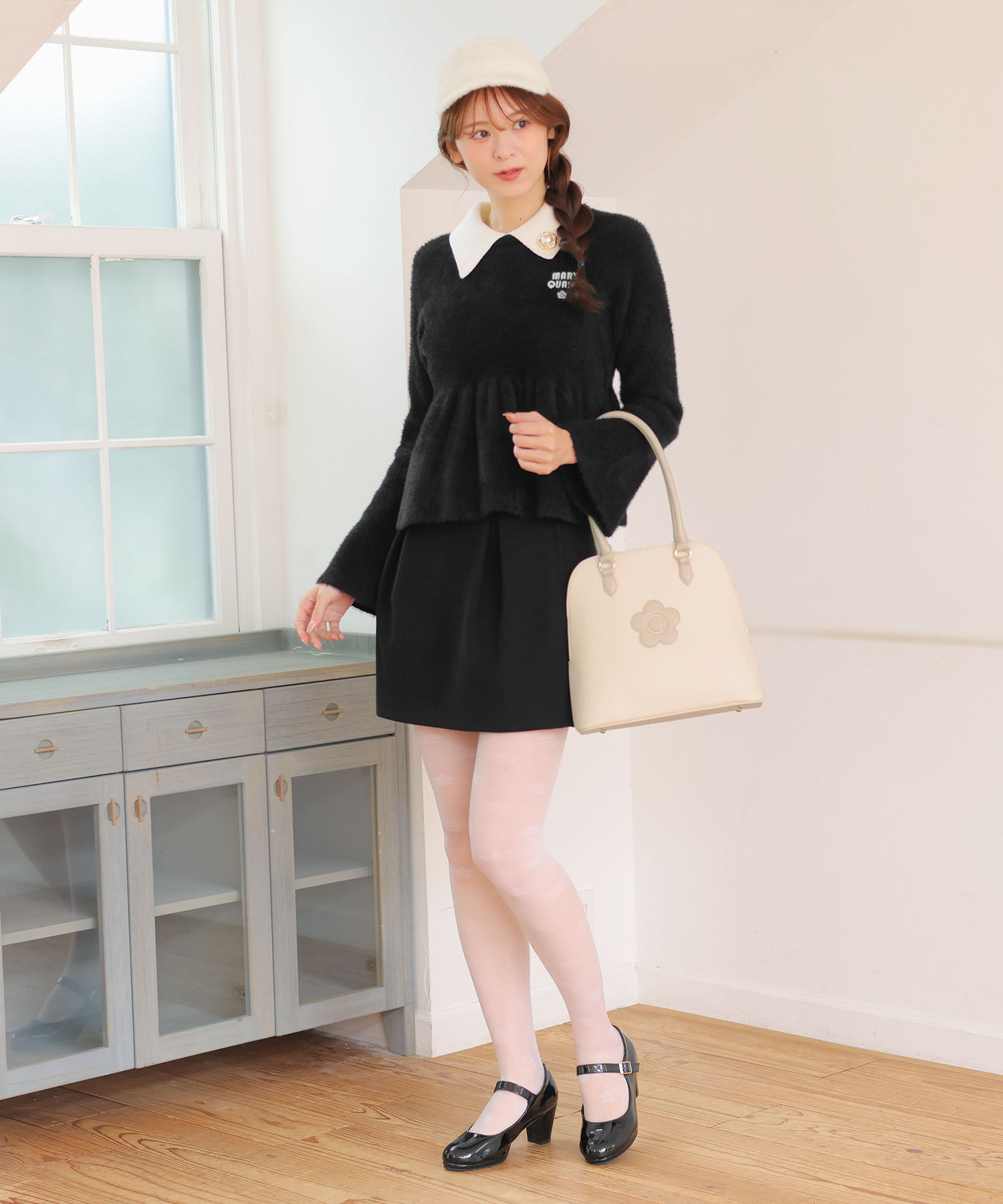 MARY QUANT「ラウンドシェイプ トート」|トートバッグ|