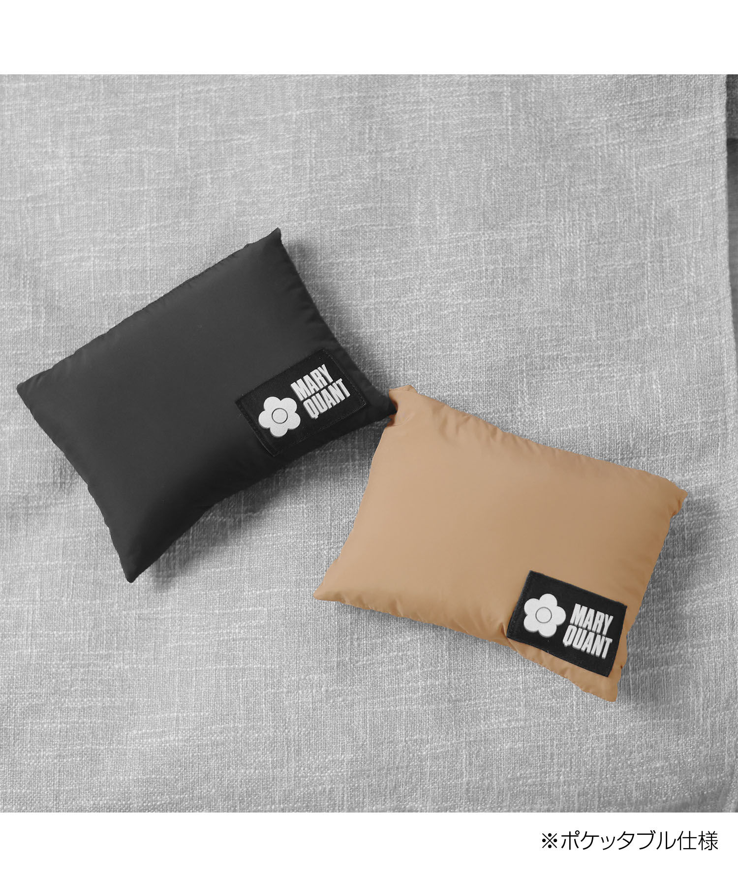 MARY QUANT「ポケッタブルダウン マフラー」|マフラー|