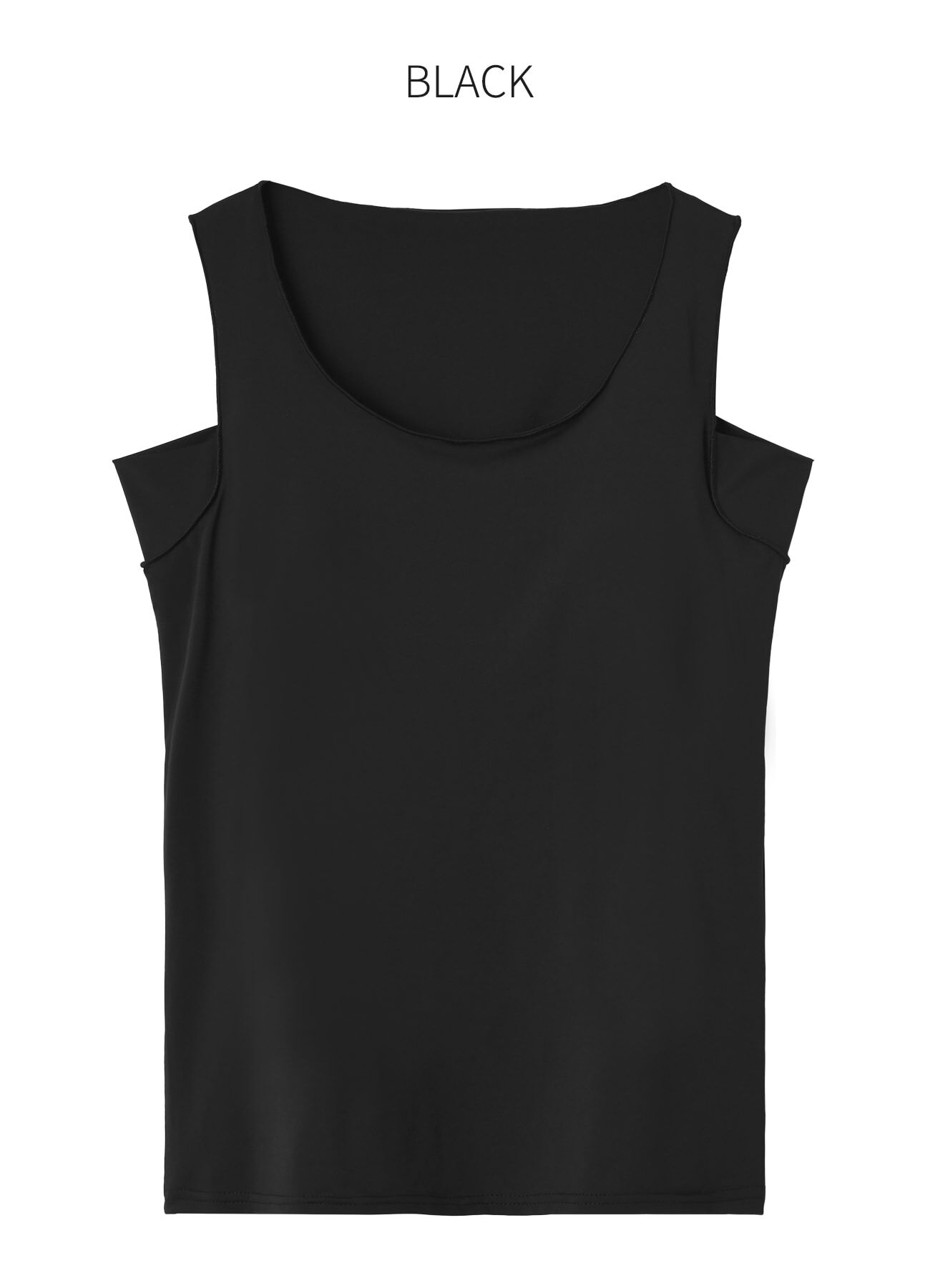 STYLE DELI「ワキ汗取りカップ付きインナータンクトップ／ハイバック」|インナー|