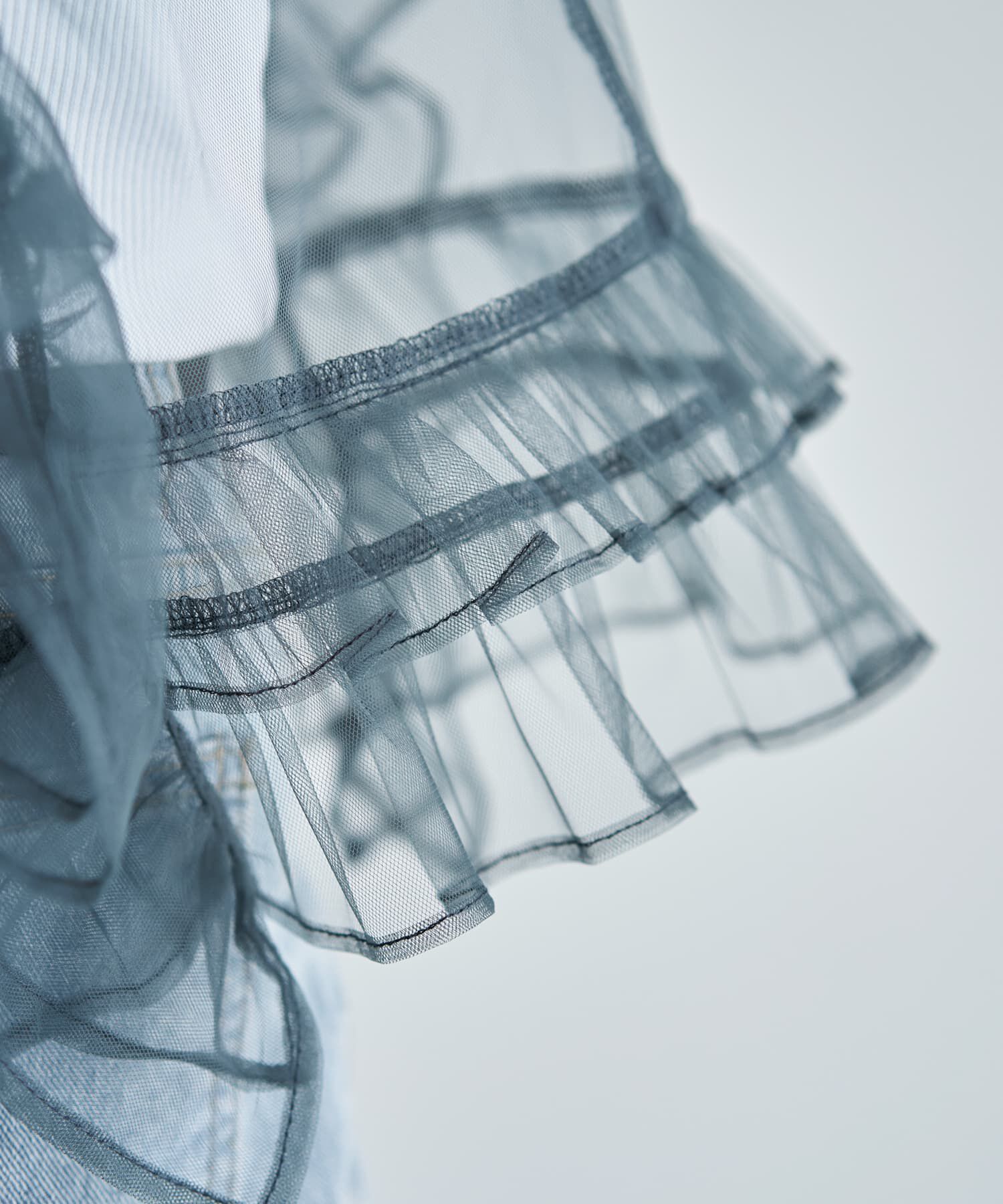 STYLE DELI「チュールフリルベスト」|ベスト・ジレ|