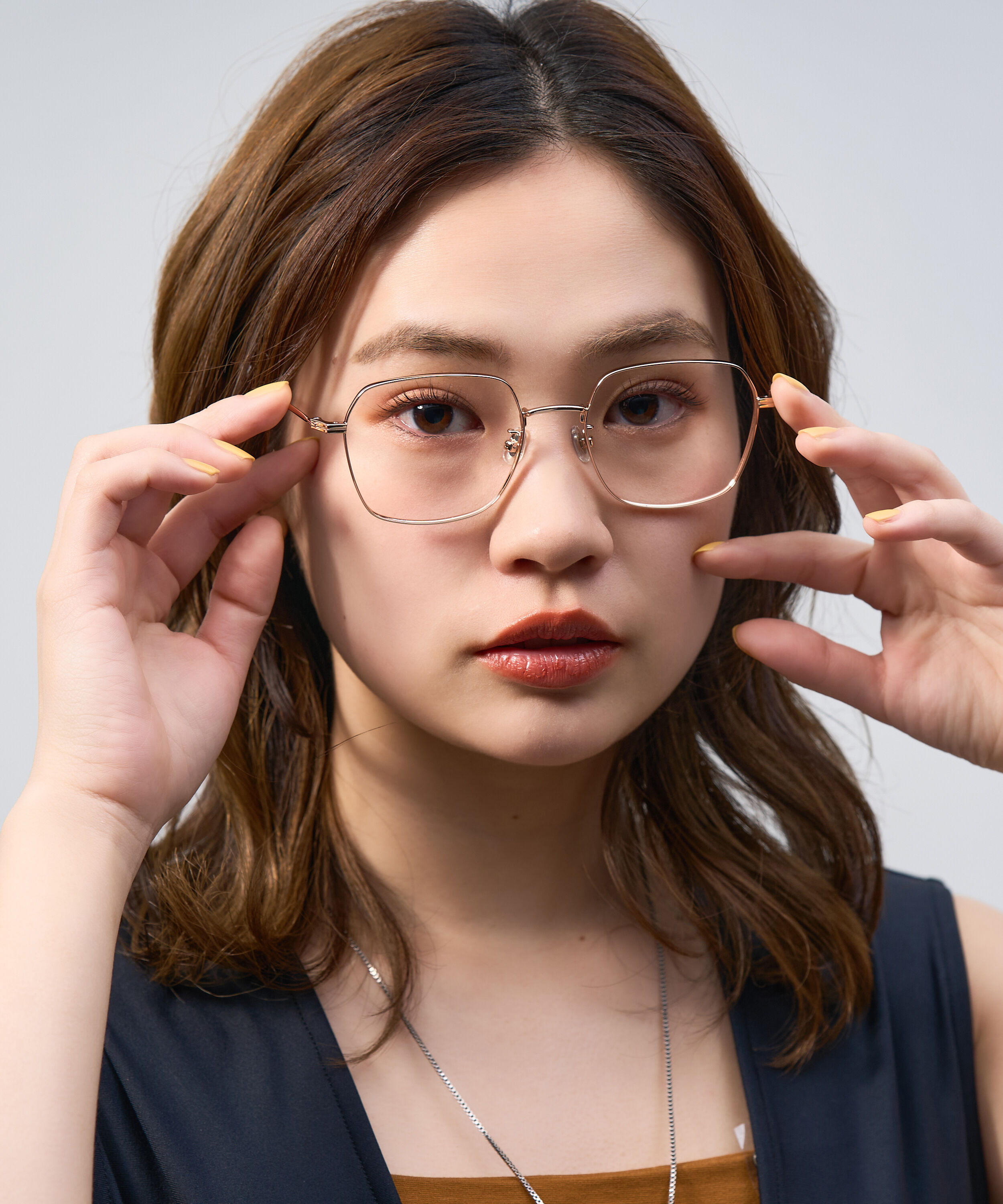  「ウェリントン型 メガネ｜少し角張ったウェリントンフレーム 伊達メガネ 度付きメガネ レンズ交換券付き」|メガネ|